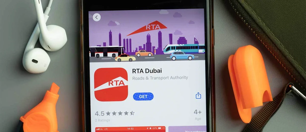 تطبيق RTA دبي أداة النقل الرسمية في دبي